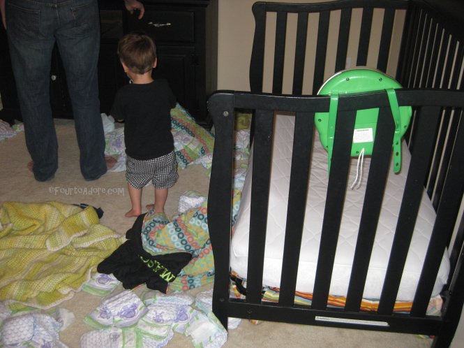 toddler bed mischief